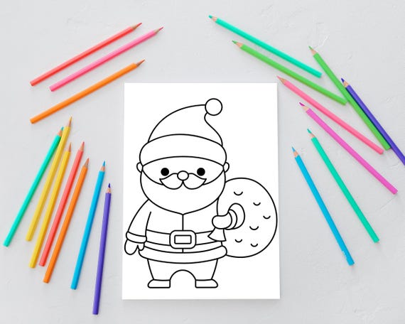 Cute Christmas Colouring Pages for Kids – Printable Holiday Fun | Holiday Colouring Pages | Christmas-themed Colouring Worksheets