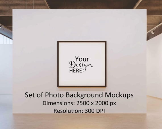 High-Quality Background Mockups for Showcasing Photos | Photo Showcasing Mockups | Photography Presentation Templates