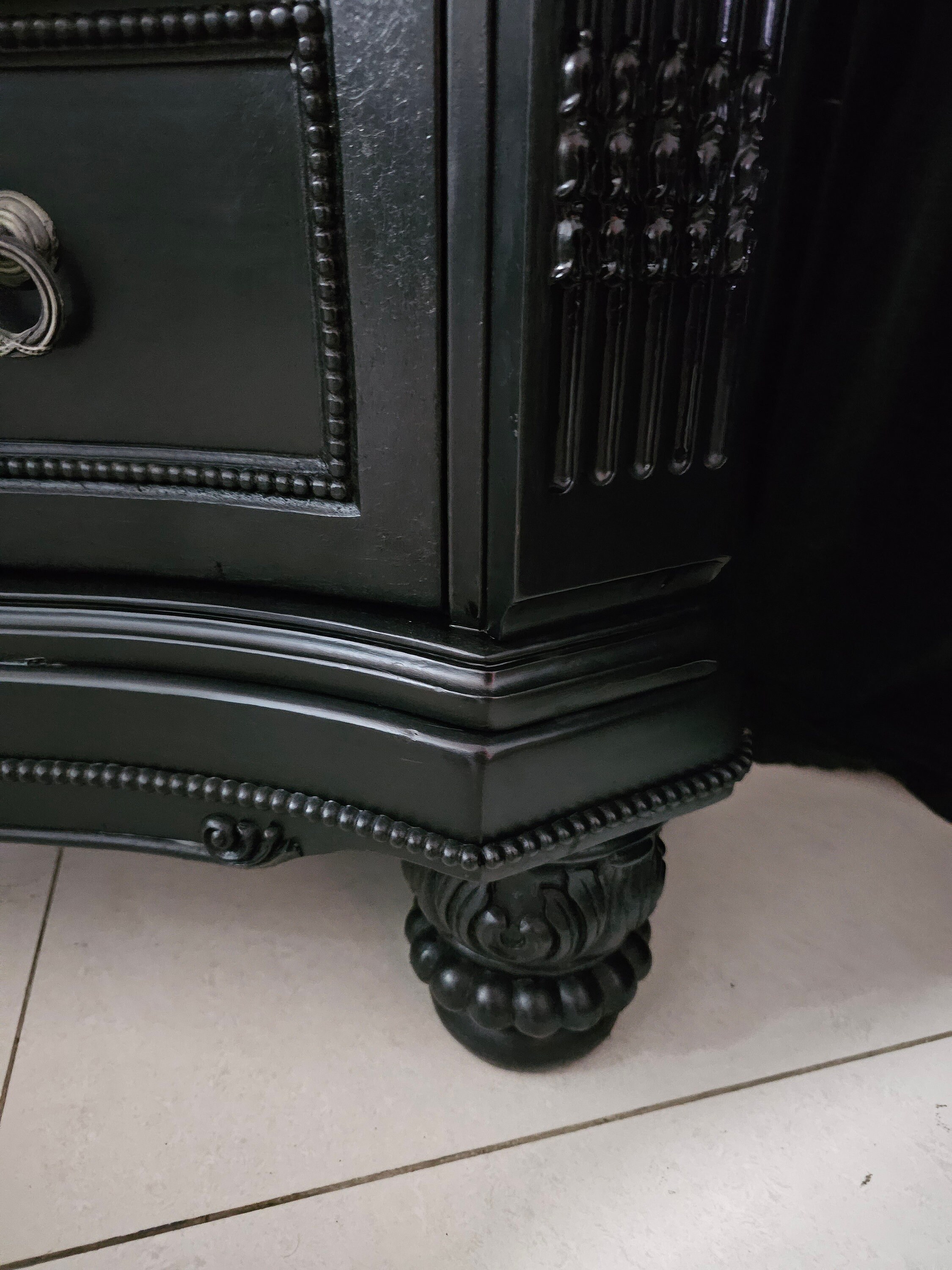 Black Goth Styled 2 Piece Armoire green Chair Not Included - Etsy