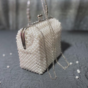 Handmade beaded bag LYRIECE image 2