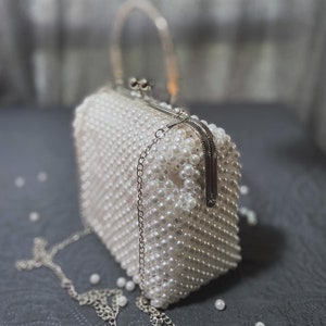 Handmade beaded bag LYRIECE image 3