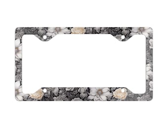 Metal License Plate Frame
