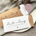 Gift certificate "Time instead of things" - printable / Last minute gift idea / DOWNLOAD