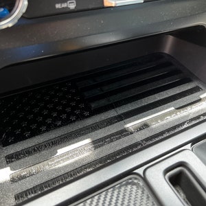 American Flag Front Cubby Cover for 2021+ Ford® F150