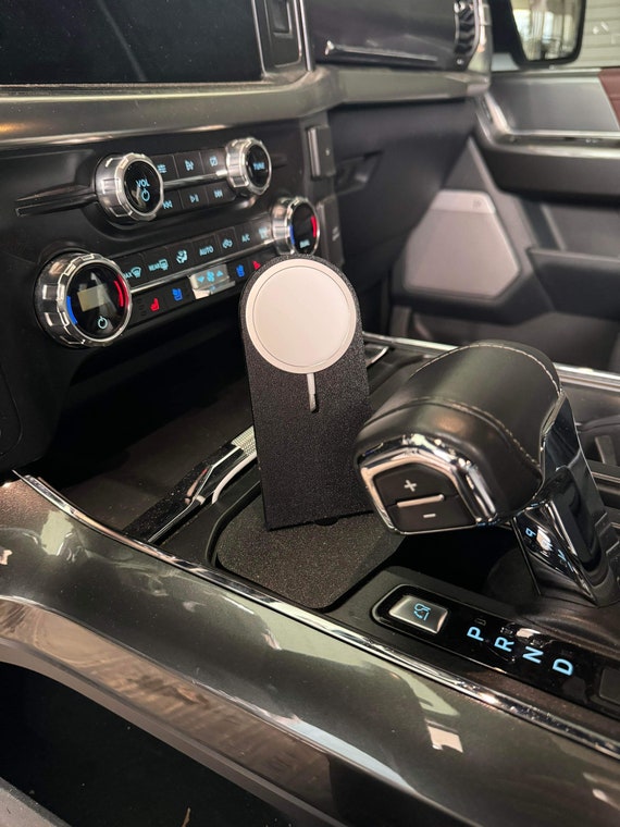 Caricabatterie Wireless Magnetico Per Ford F-150 (2015-2020), Ricarica Rapida 15W, Per IPhone 15/14/13/12 E Modelli Con MagSafe, Supporto Auto - 2