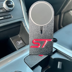 Roterande MagSafe trådlös laddare/telefonfäste för Ford Edge ST 2019–2024