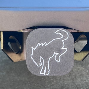 Bucking Bronco Tow Hitch Cover