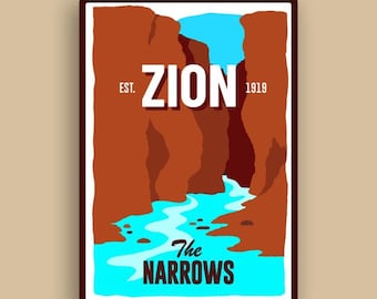 Zion National Park Sticker