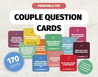 Tarjetas de preguntas para una cita romántica: ideas para iniciar una conversación romántica, un juego de relaciones, un regalo de aniversario para él o ella, una idea de regalo para parejas