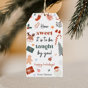 Editable Christmas Favor Tags Merry Christmas Tag Holiday Gift Tags Merry Christmas Holiday Tags Holiday Labels Merry CT3