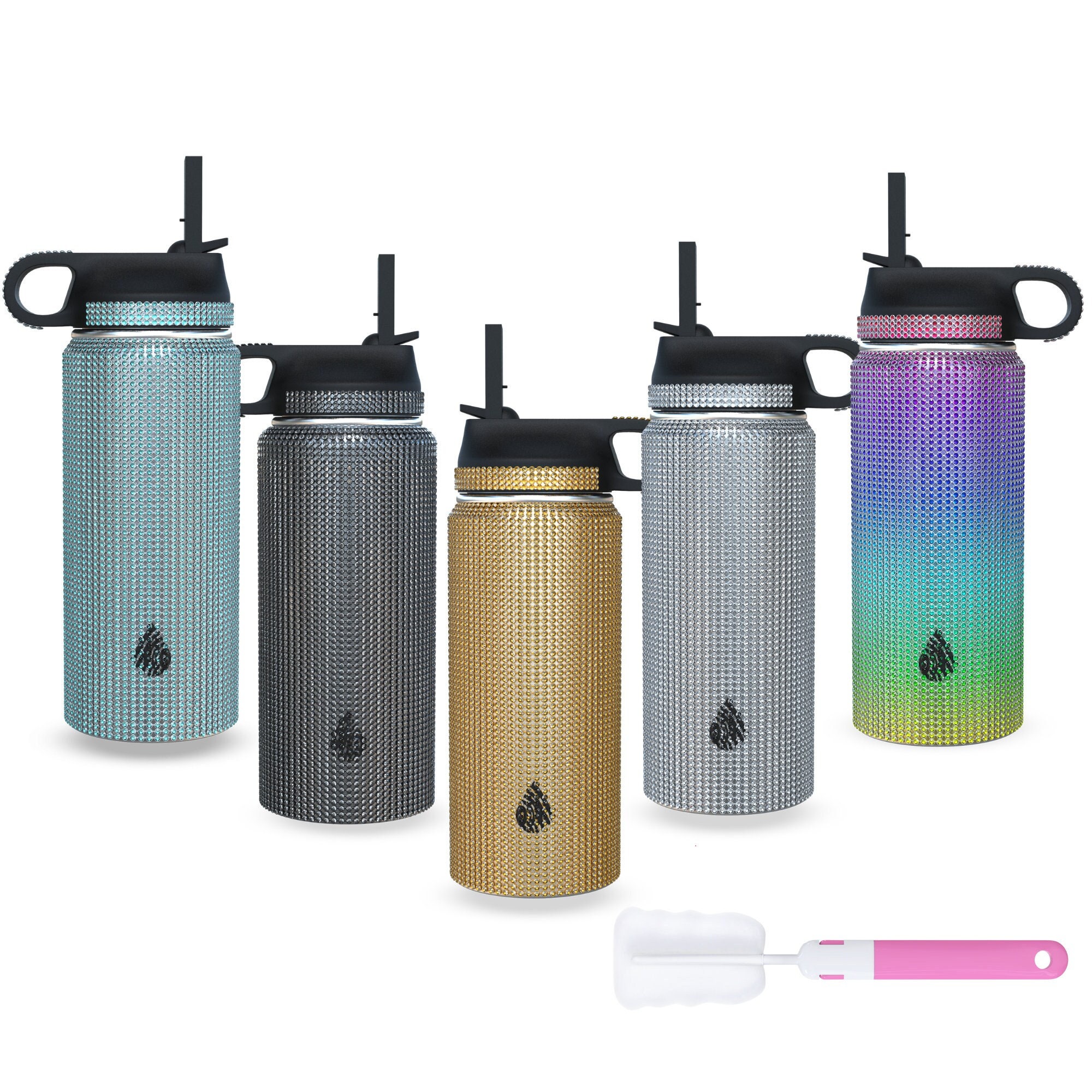  Small Water Bottle for Kid 12oz Baseball Lines Insulated Bottles  with Straw Lid Stainless Steel Tumbler Vacuum Cup Thermal Bottles: Home &  Kitchen