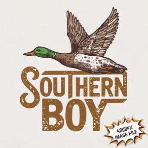 Southern Boy anatra png Southern e camo png Sublimazione ragazzi caccia png Camo anatra caccia immagine file di stampa per mamme ragazzi