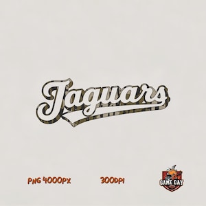 Camo Jaguar png, Jaguar test shirt png sport, Sublimation design | Camo Jaguar Spirit PNG | Jaguar Shirt PNG, Jaguar font png