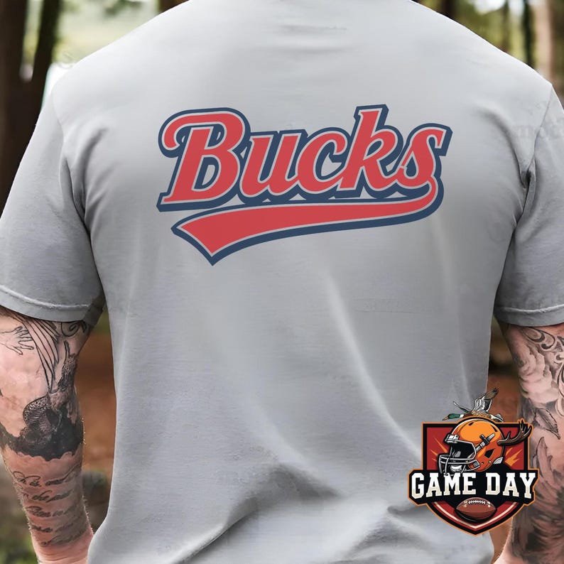 Bucks Mascot PNG: School Spirit Sublimation Design (digital Download - Etsy