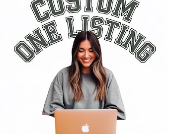 Custom one existing listing.  design for tee shirt sublimation with commercial use
