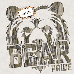Ours fier png | Esprit de fierté d'ours PNG | Conception de sublimation de T-shirt de fierté d'ours l mascotte d'ours png téléchargement immédiat