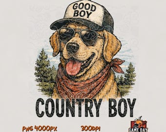 Country boy Png: southern boys, Labrador Design Shirt sublimation (Commercial Use)