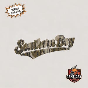 Camo Southern Boy png, southern and camo png, Sublimation boys hunting png Camo hunting image print file for Moms boys