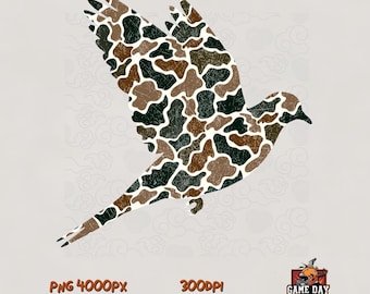 Camouflageduif PNG: Jachtsublimatieafbeelding (digitale download)