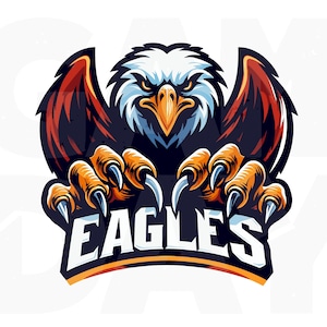 Eagle Shirt PNG | eagles team mascot png l Eagle Spirit PNG | Eagle mascot png SVG | eagle team png | Eagle school spirit.  Instant download