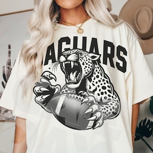 jaguars football png jaguars Shirt PNG | jaguars mascot png | jaguars football Sublimation design l jaguars Spirit PNG | Instant download