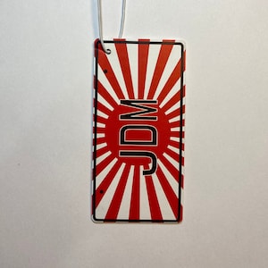 Bandera JDM, Sol Naciente, tuning - árbol aromático / ambientador