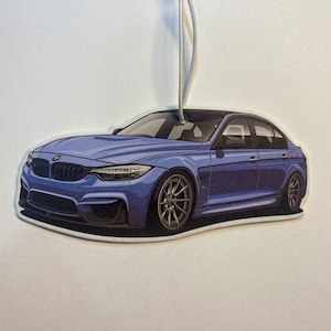 BMW F80 M3 blue - Air Freshener / Fragrance Tree