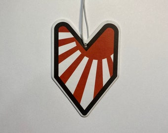 JDM Wakaba Rising Sun - Árbol de fragancia/ambientador