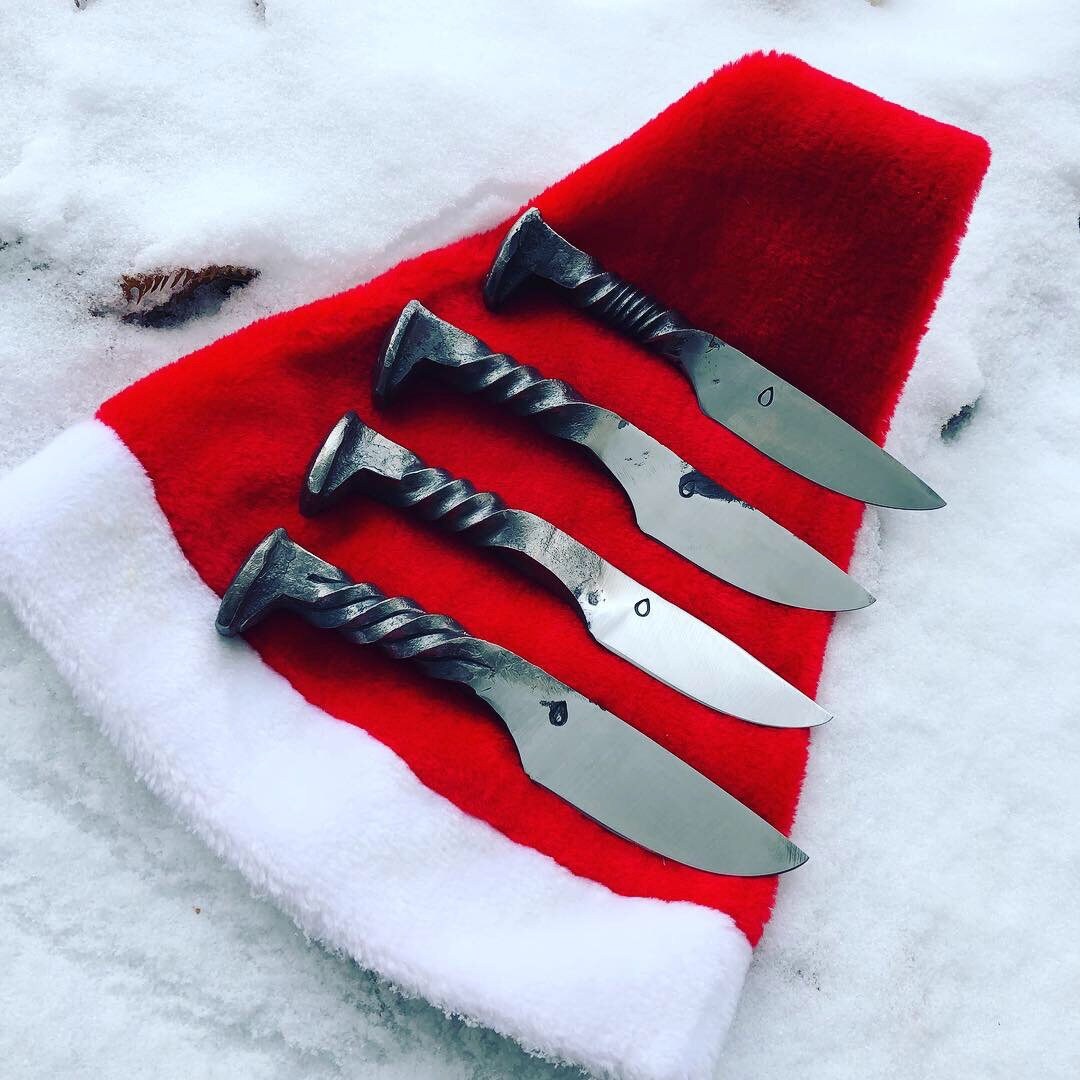 Rail Spike Knife Etsy