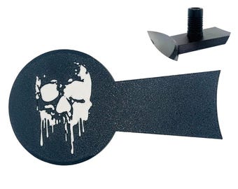 Getriebeabdeckung Skull 3 passend für Benda Napoleon Bob, Rock 125 und 250
