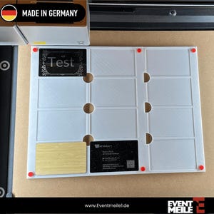 XTool M1 Ultra Schablone für Visitenkarten | 3D Druck Jig für deine Gravuren