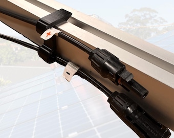NEXCAPE® PV solar cable holder for 40 x 40 mm profile