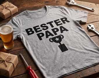 Vatertag SVG Bundle Deutsch • 104 Plotterdateien Papa Sprüche • Bester Papa Bierkrug Pokal Werkzeug • Cricut Silhouette • Download