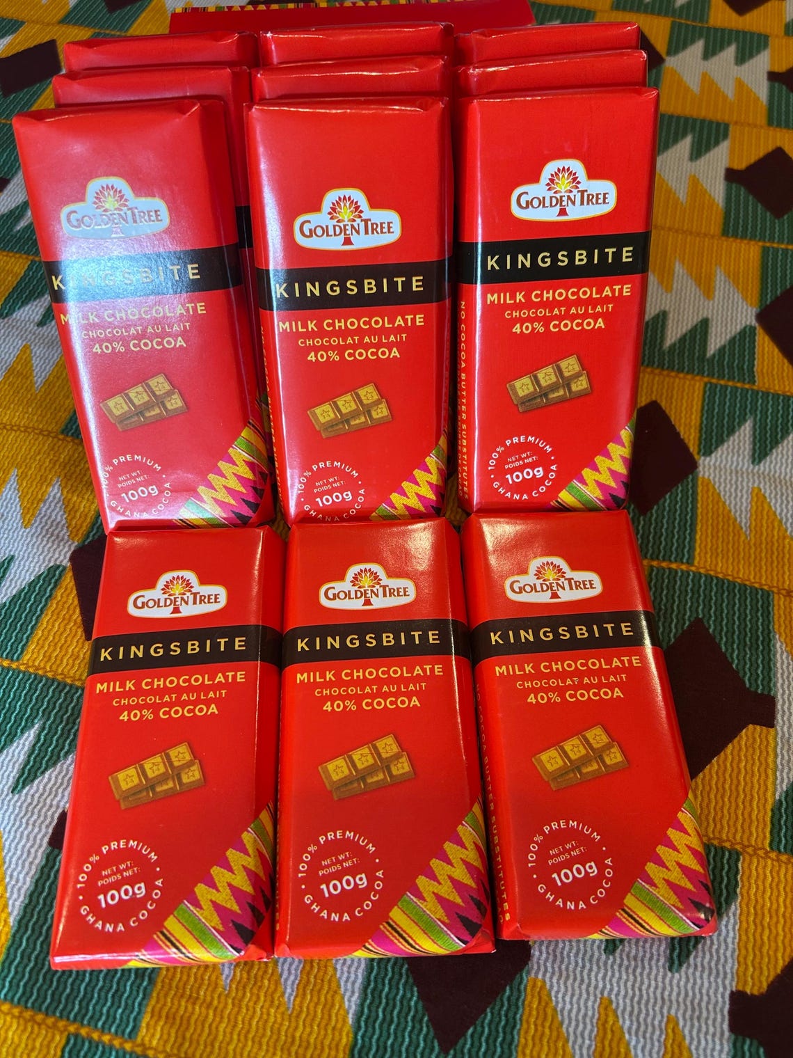 Golden Tree Premium Chocolate From Ghana (100g) - Etsy
