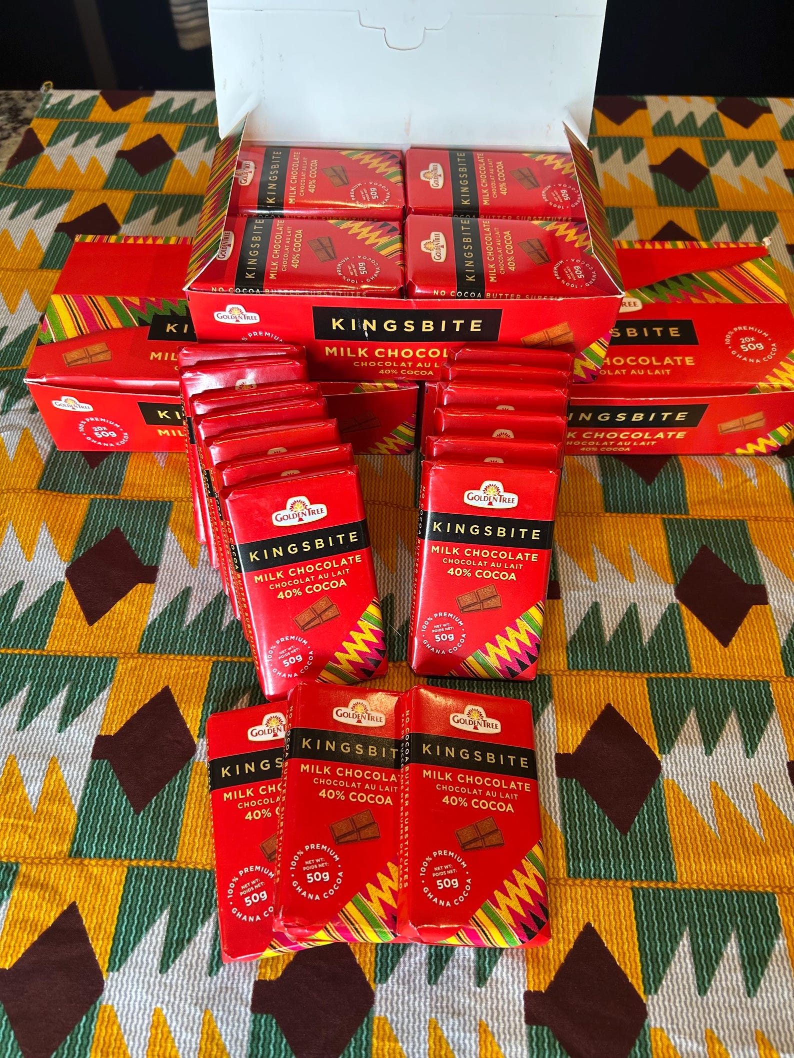 Golden Tree Premium Chocolate From Ghana (50g) - Etsy