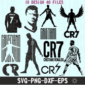 CR7, RONALDO, al nassr ronaldo, svg, dxf, png, digital printable, sticker