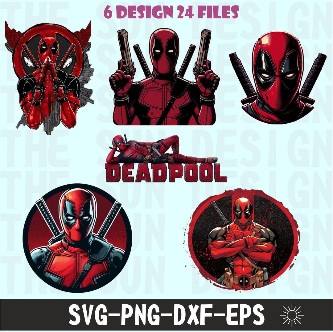 Deadpool, Origin Deadpool, Deadpool 1, Iconic Deadpool, Deadpool Svg ...