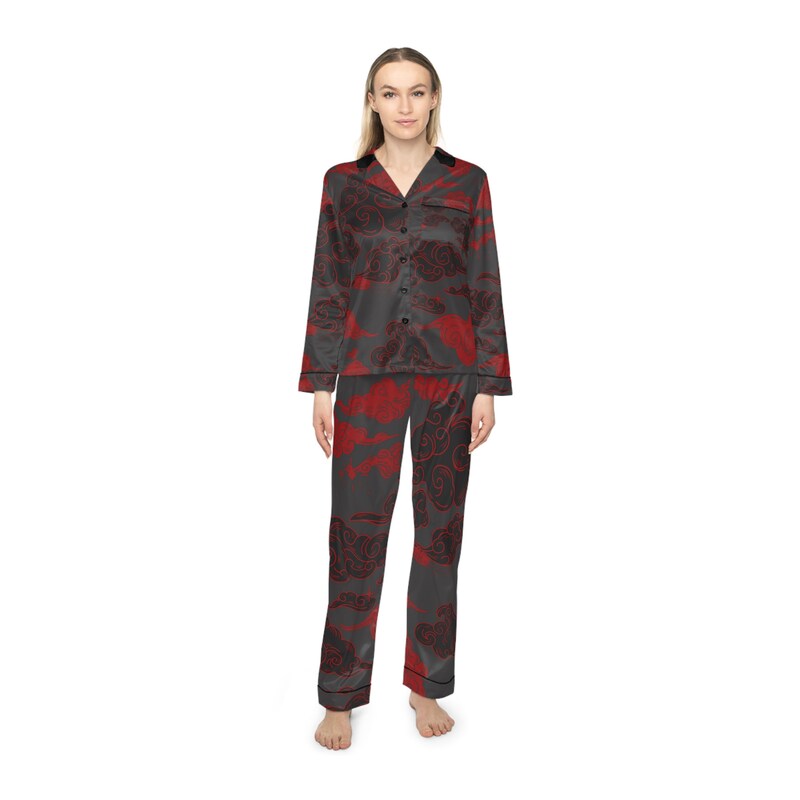 Anime Akatsuki Cloud Sleepwear Adult Unisex Onesies Pyjamas Halloween Cosplay Costume