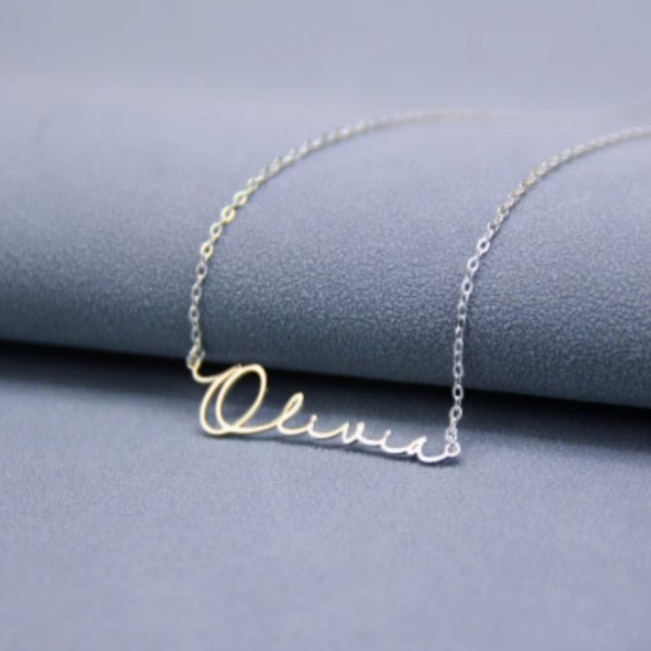24K Gold Name Necklace Good Names For Jewelry Business Top Ideas