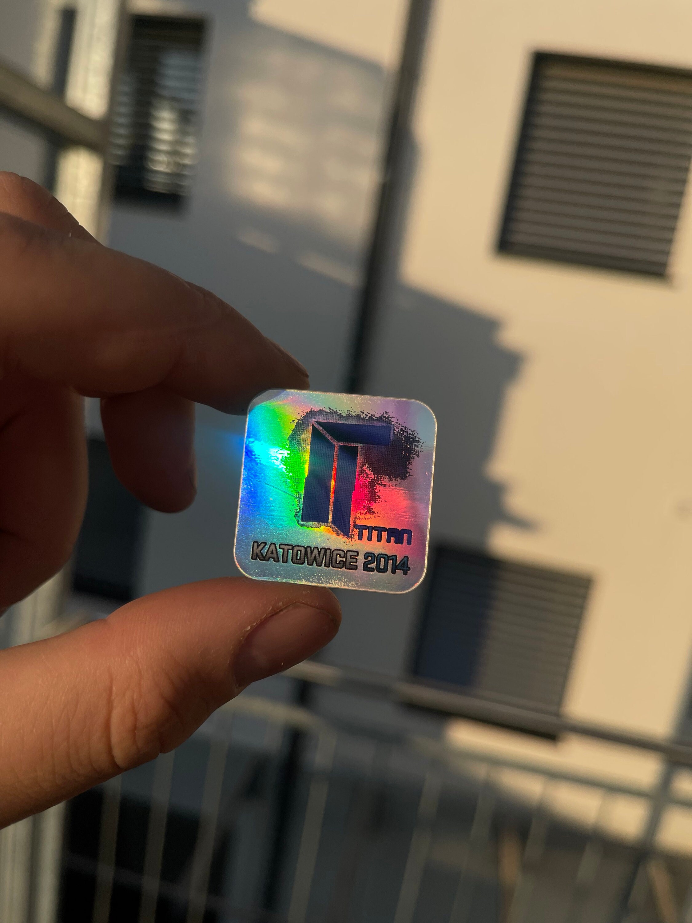 Titan Holo CSGO Sticker Etsy Ireland