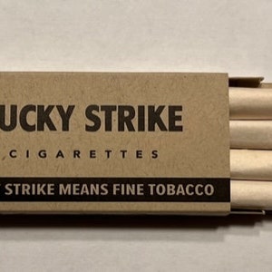 WW2 K Ration Cigarette Packs (chesterfield, Lucky Strike, Old Gold) Reproduction. - Etsy