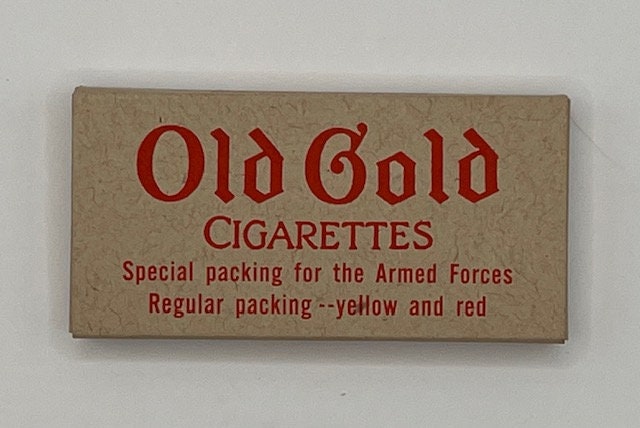 Lucky Strike Cigarette Box, K Ration size - WWII Soldier