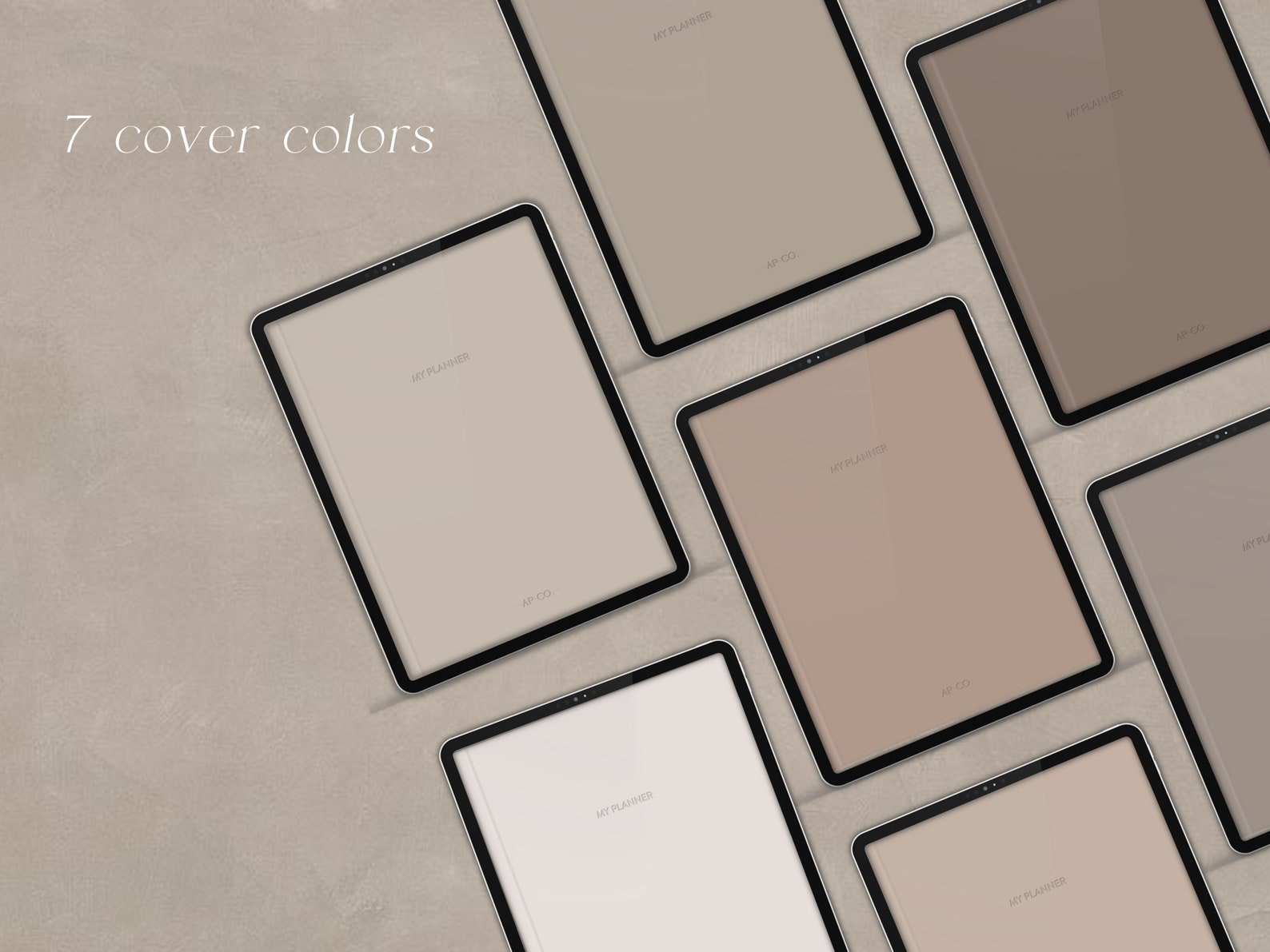 Minimalist Digital 12 Week Year iPad Planner | Goodnotes & Notability ...