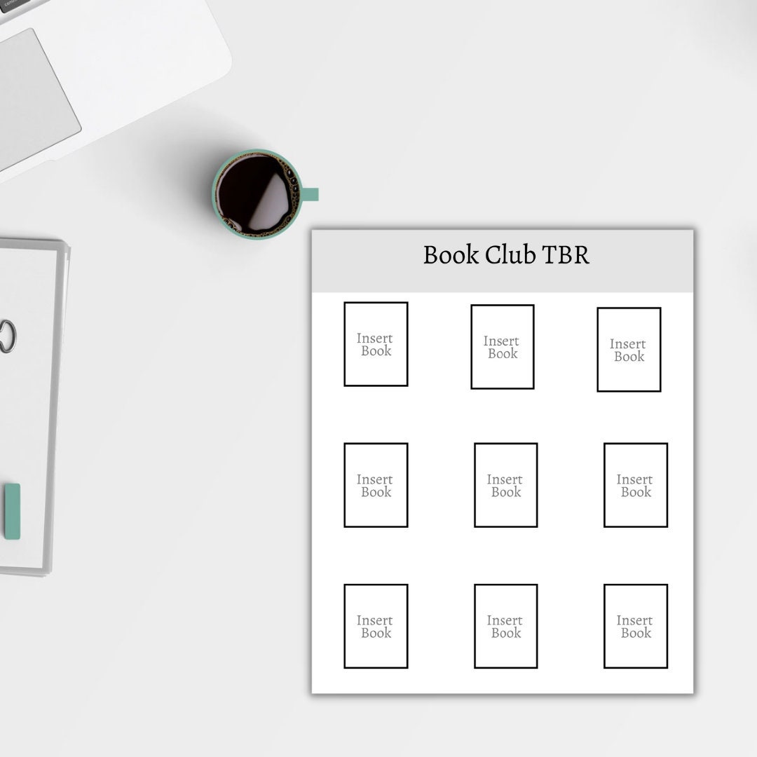 Book Club Sheets Printable | Reading Tracker Sheets | Easy Printable ...
