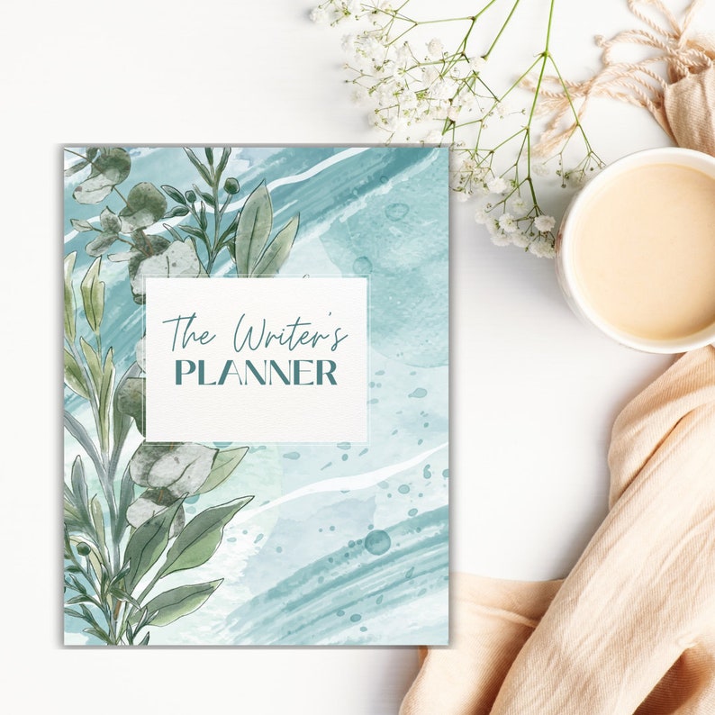 Simple Writer Planner Printable | Writing Planner | Digital Planner for ...