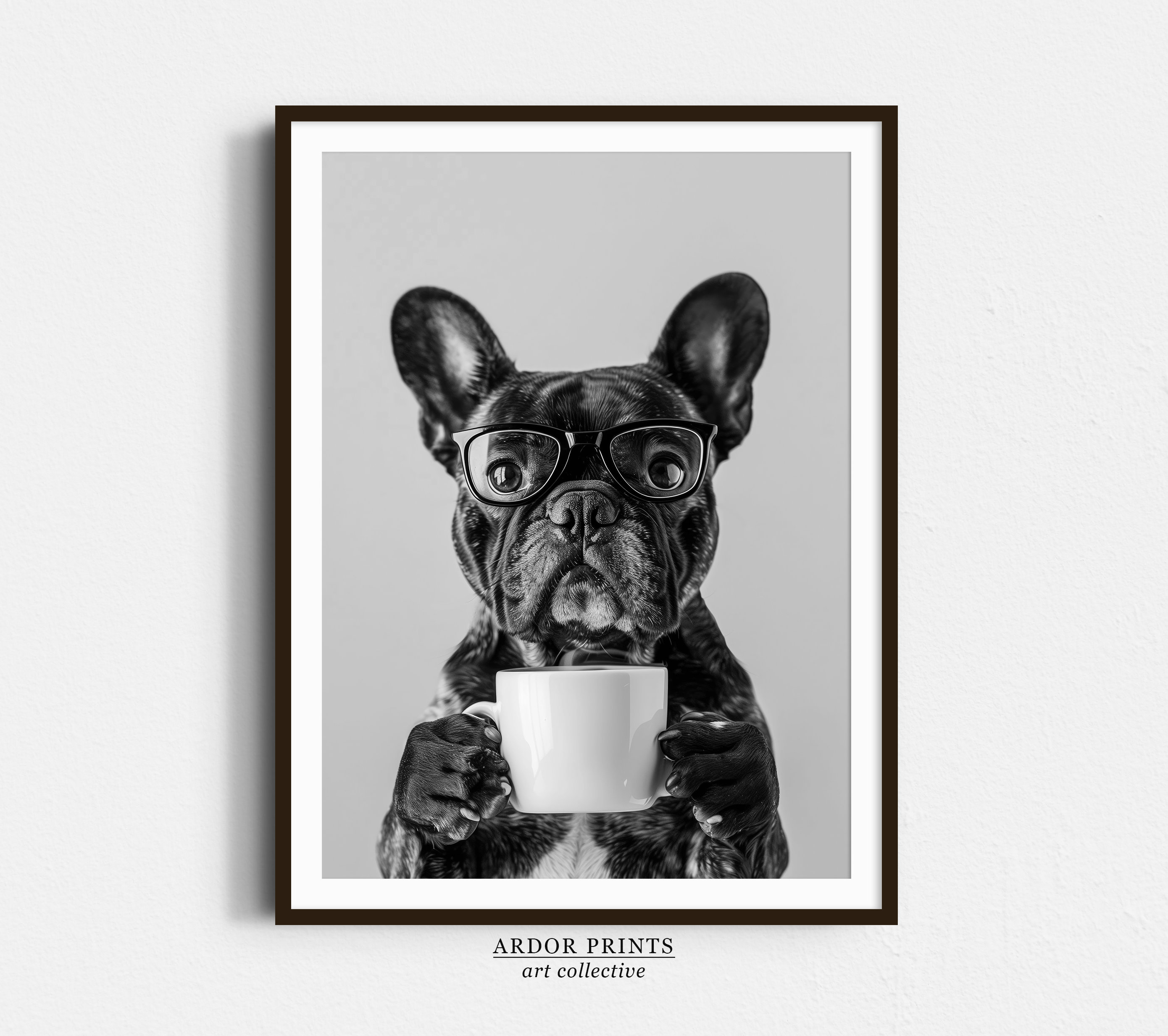 Dog Cafe Poster UK