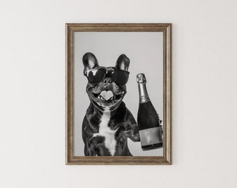 Quadro moderno su tela, poster e stampa di Dipinti moderni, Animali, Arte grafica digitale