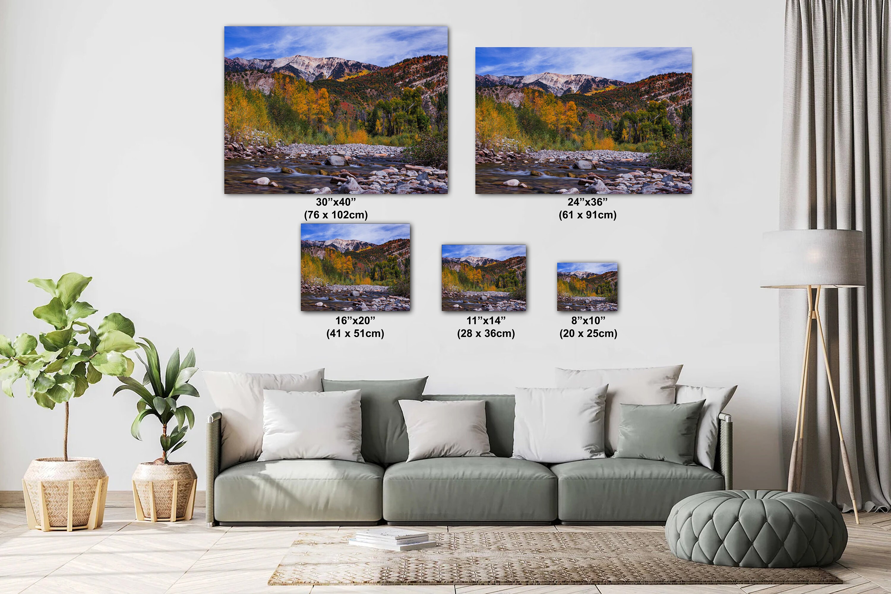 Kebler Pass Splendid Fall Colors Colorado Mountains Autumn - Etsy