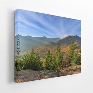Fall Scene Decorator Art Lake Placid The Adirondacks Gift Photography for Decorating Art for Decorator Art-for Decoration