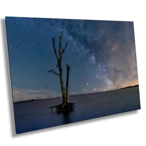 Assateague Island Art-Nightsky Milkyway Galaxy Nightsky Print Anniversary Gift-Night Sky GIft-Star Lover Art-For Decorators